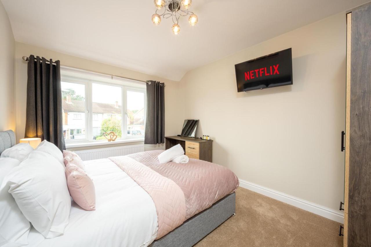 The Oaklands - Luxury Spacious 6-Bed, Near Solihull, Birmingham City, Jlr, Nec, Airport, Resorts World, Hs2 Eksteriør bilde