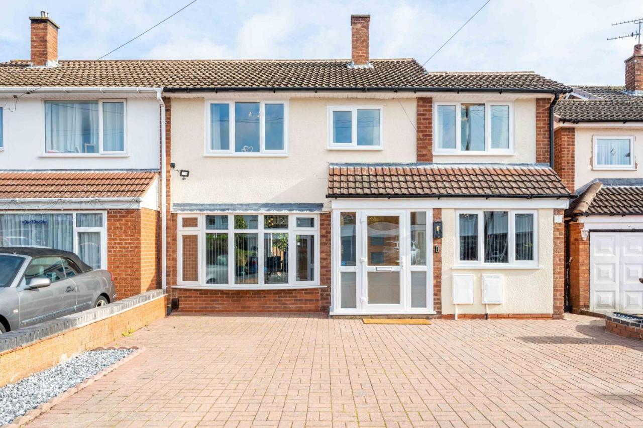 The Oaklands - Luxury Spacious 6-Bed, Near Solihull, Birmingham City, Jlr, Nec, Airport, Resorts World, Hs2 Eksteriør bilde